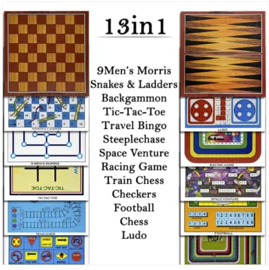 13 in 1 Family Board Magnetic Game