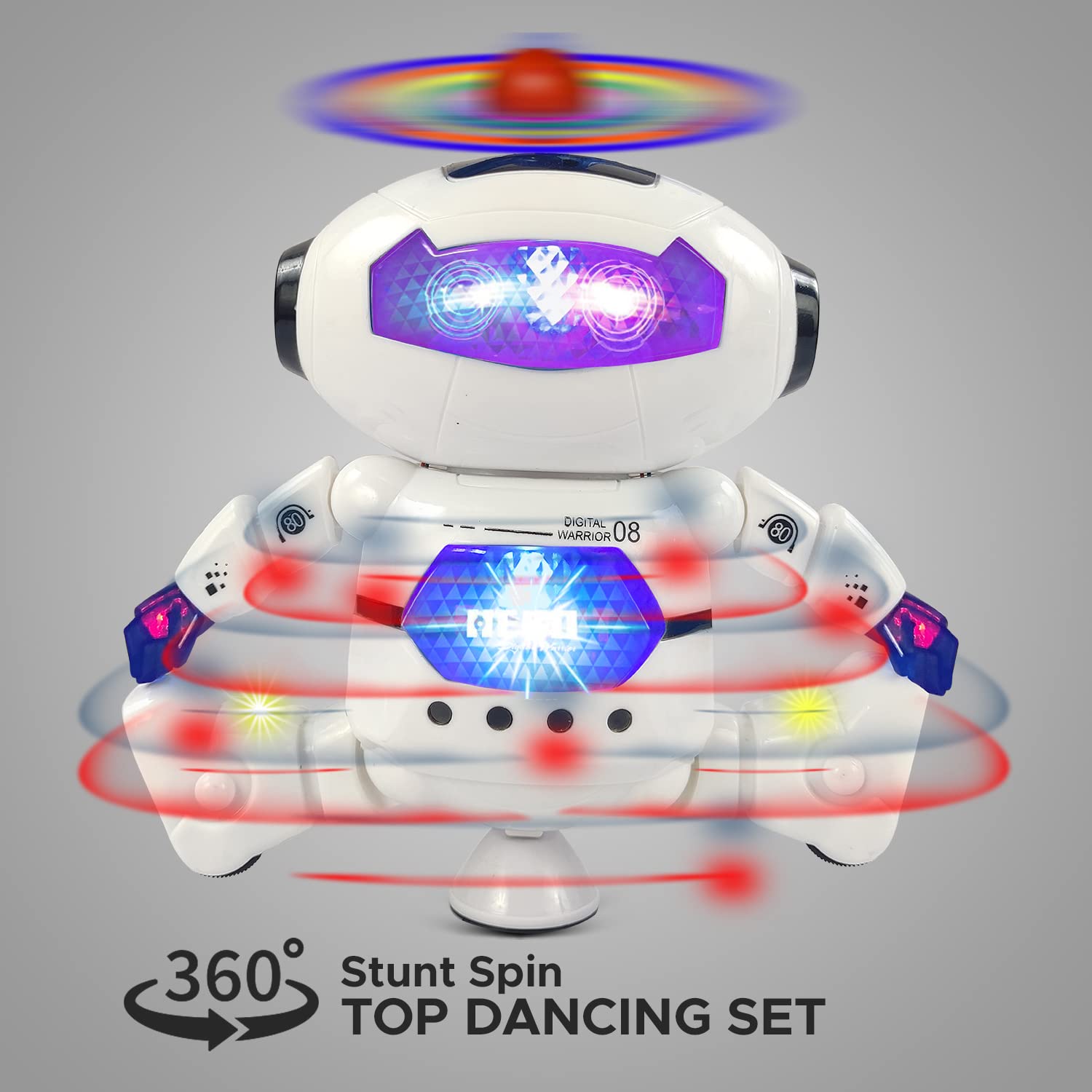 Dancing Robot with Electronic Walking