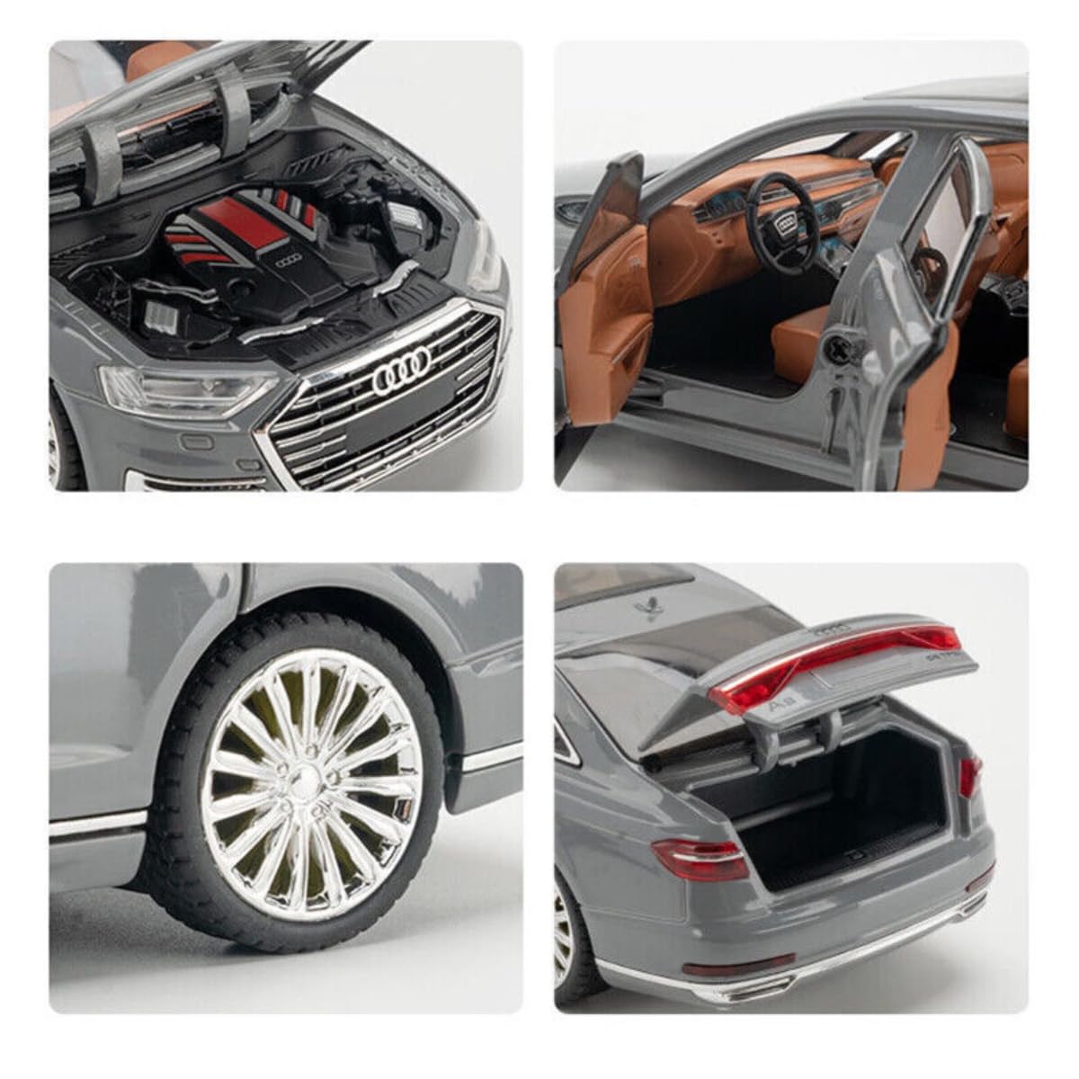 1:24 Audi A8 Die-Cast Model Car