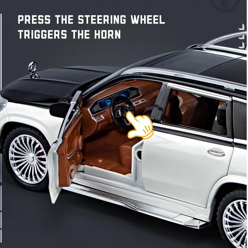 Mercedes Benz GLS 600 SUV Maybach 1:24 Scale Model Car