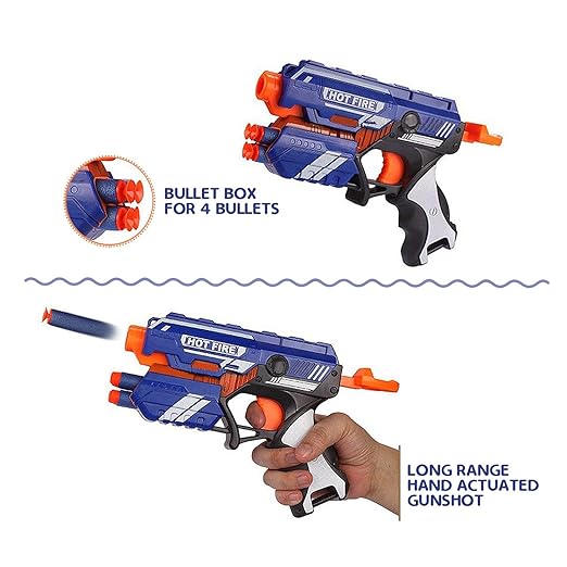 Blaze Storm Gun with Soft Bullets