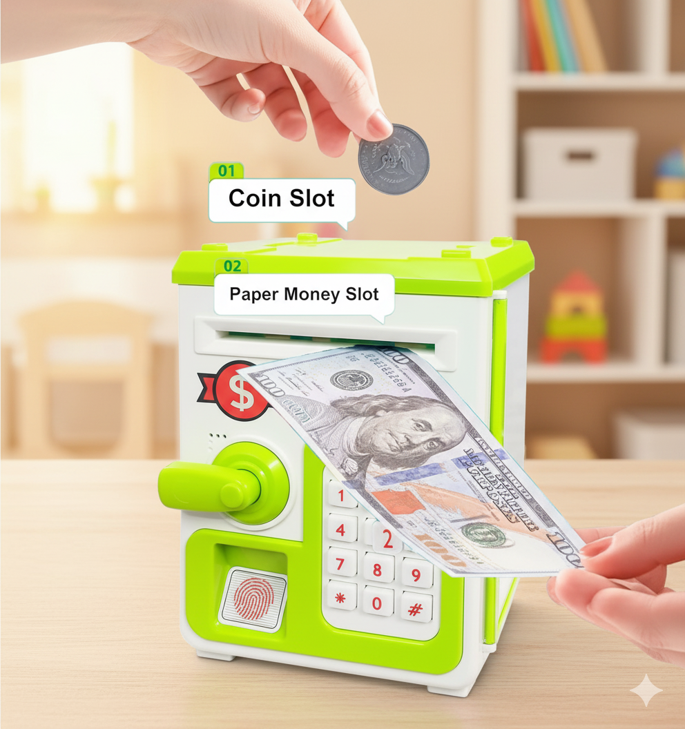 GOOYO Money Safe Piggy Bank