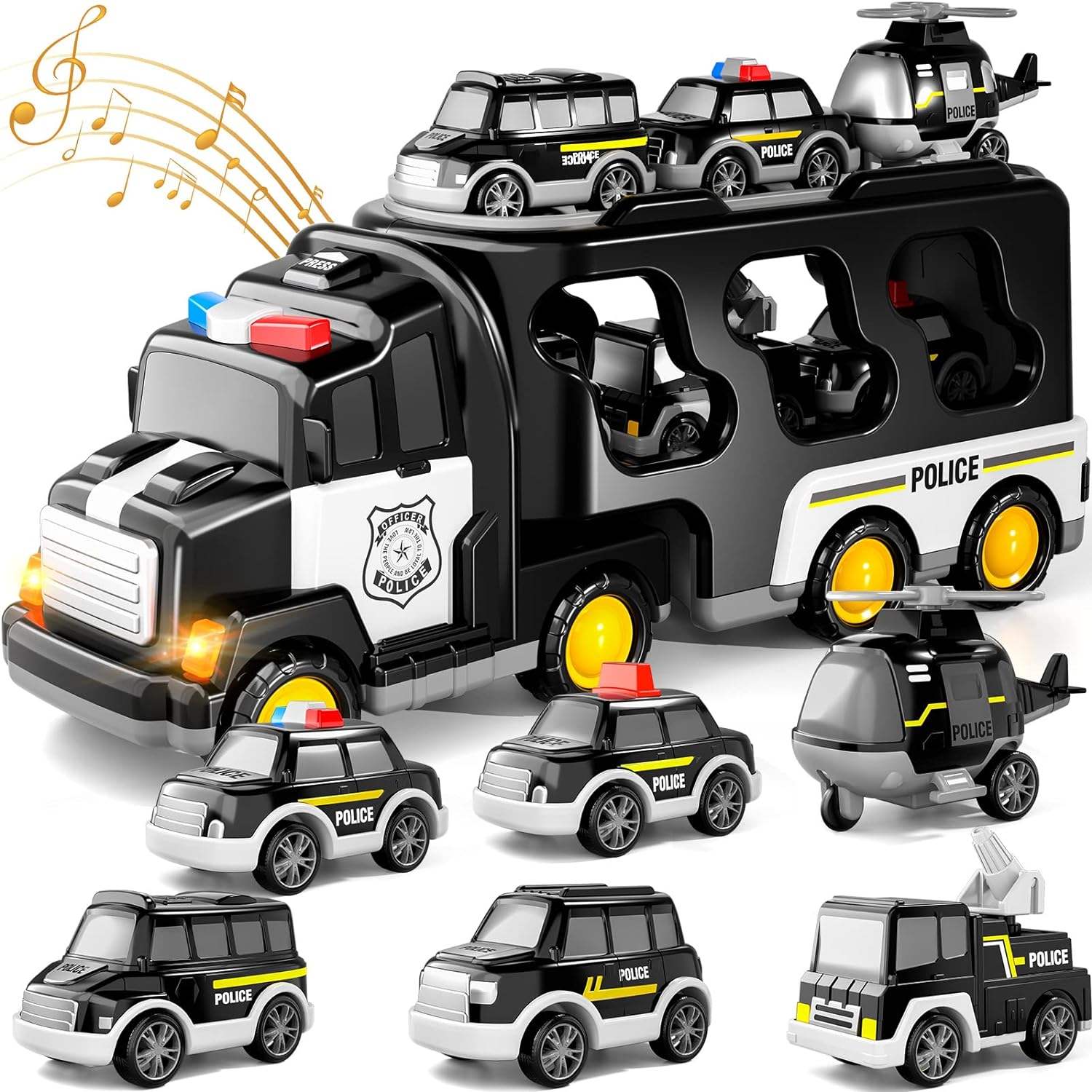 BIG CARRIER TRUCKS WITH SMALL CARS