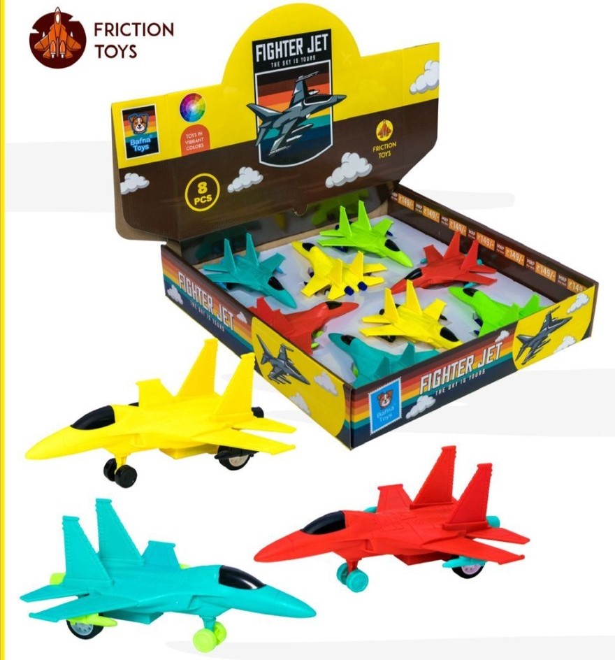 Bafna Fighter Jet Friction Toy