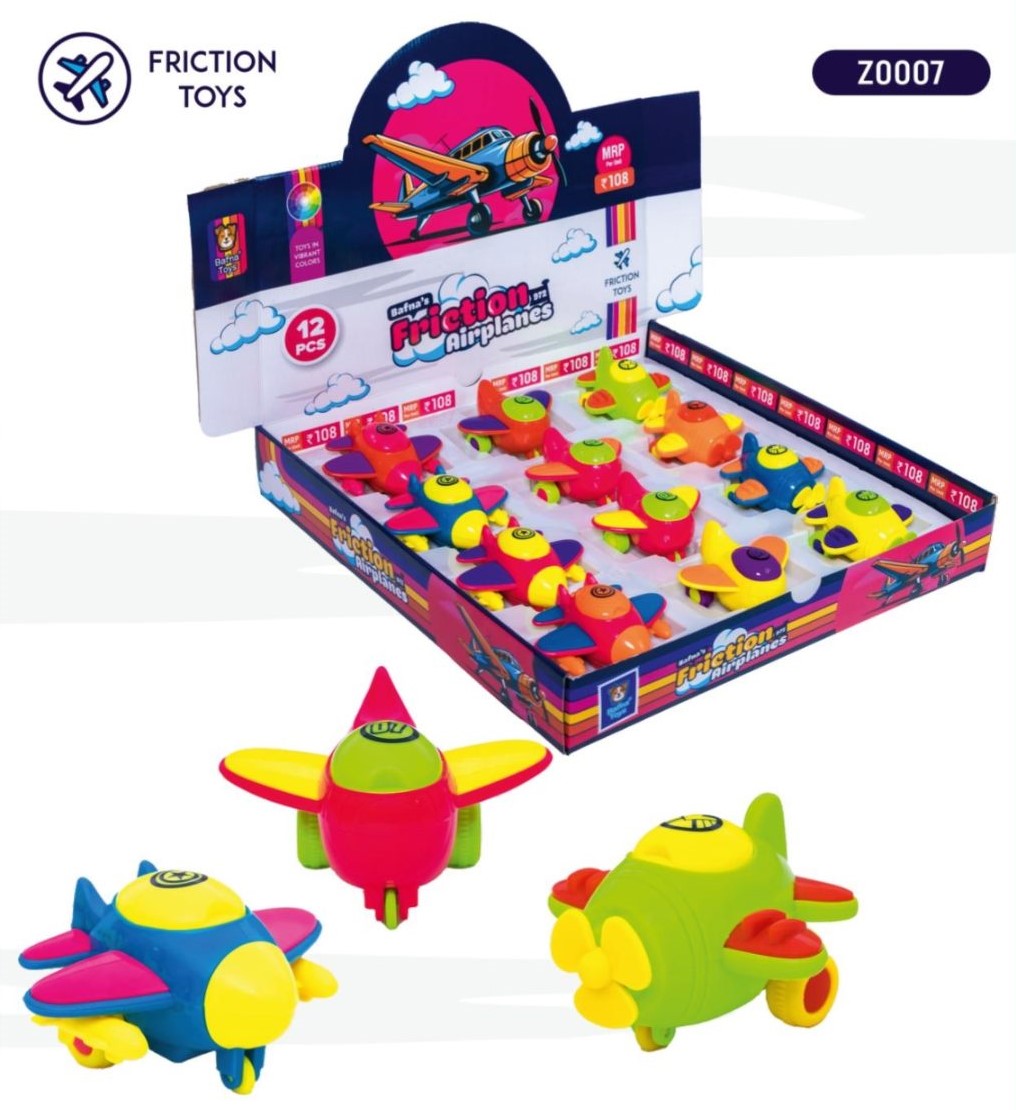 Bafna’s Friction Airplanes