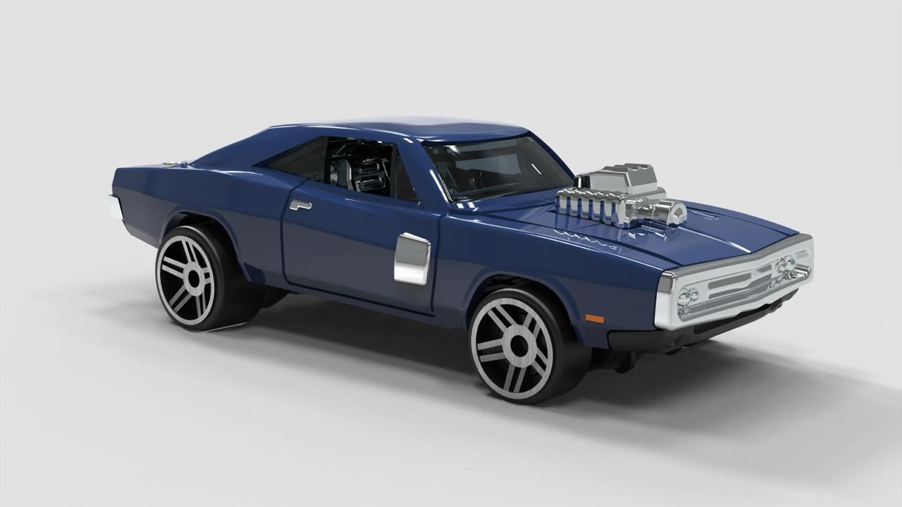 Dodge Mini Metal Car