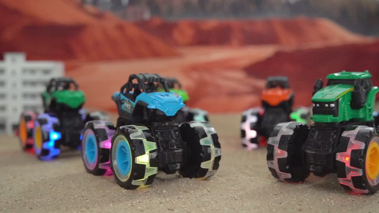 BIG MONSTER WHEEL FARMER TRACTOR