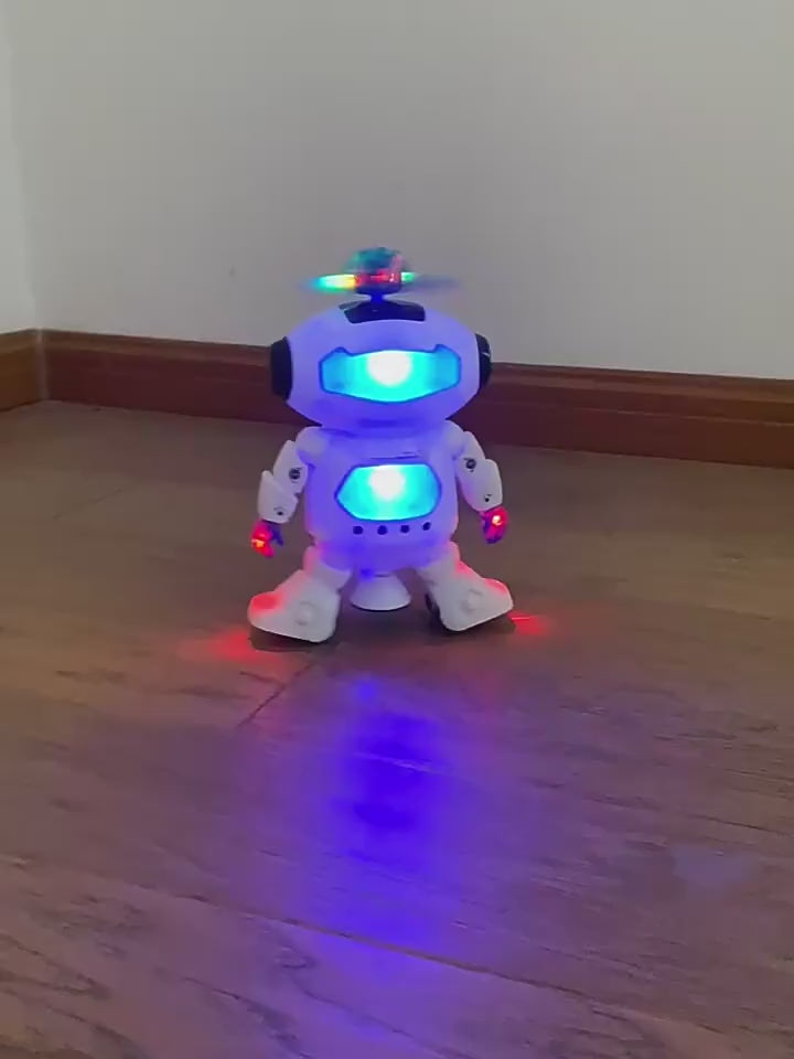 Dancing Robot with Electronic Walking