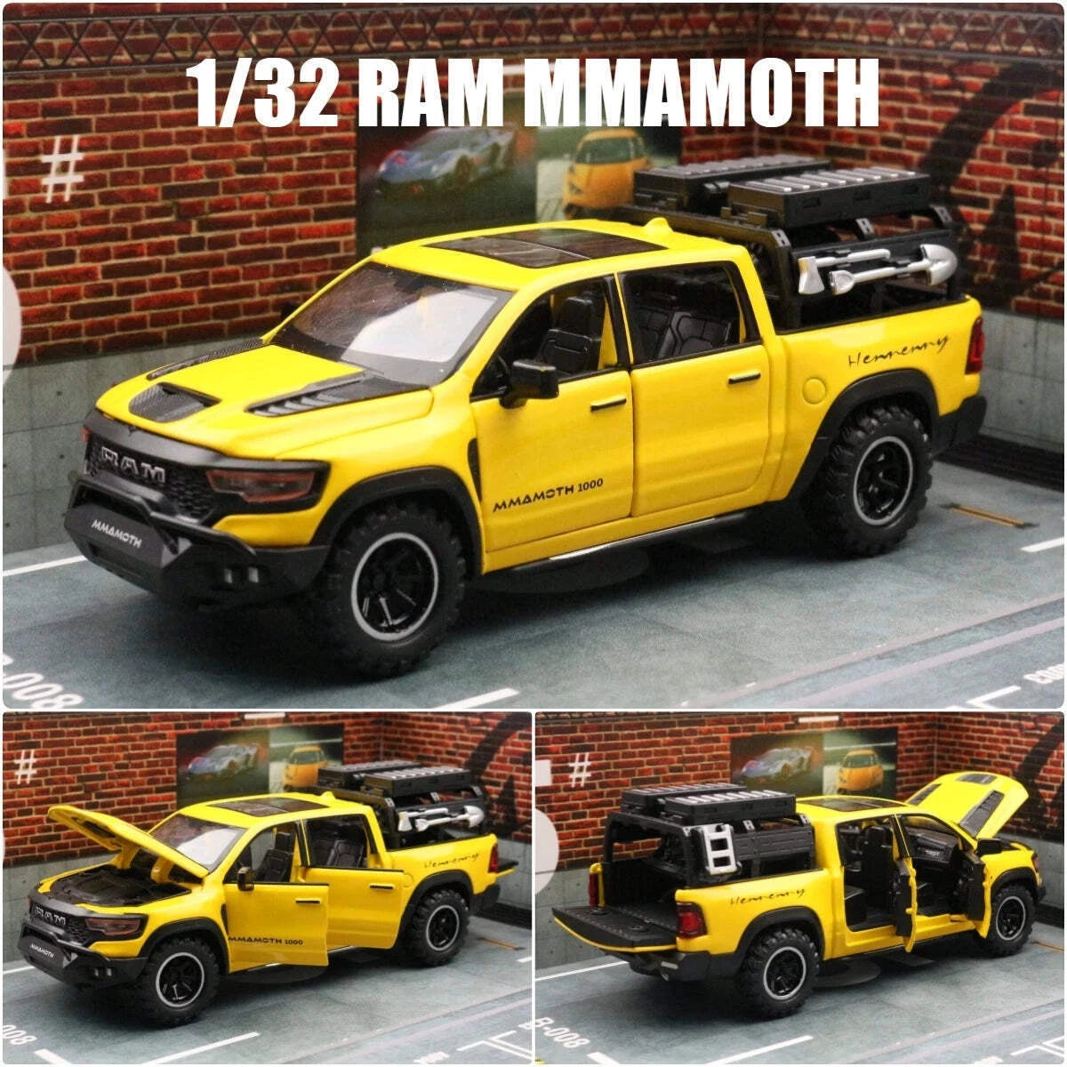 1:32  RAM Mammoth Pick-Up Model Car